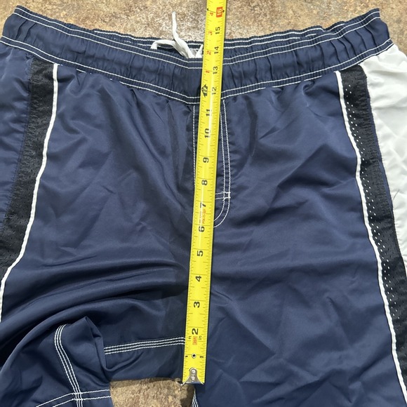 Y2k Vintage Nike Boardshorts Size Xl (36) Blue Surf Swim Trunks - Picture 5 of 8
